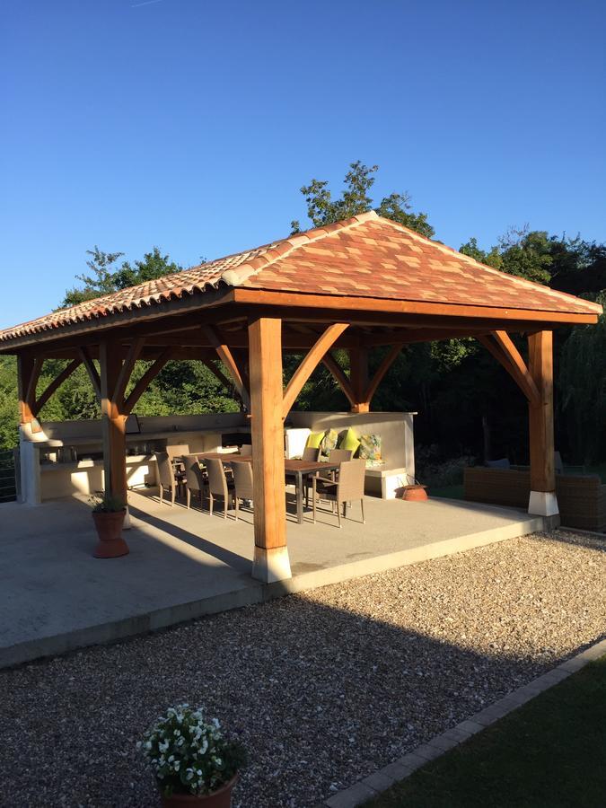 La Girarde Bed & Breakfast Saint-Quentin-de-Caplong Eksteriør bilde