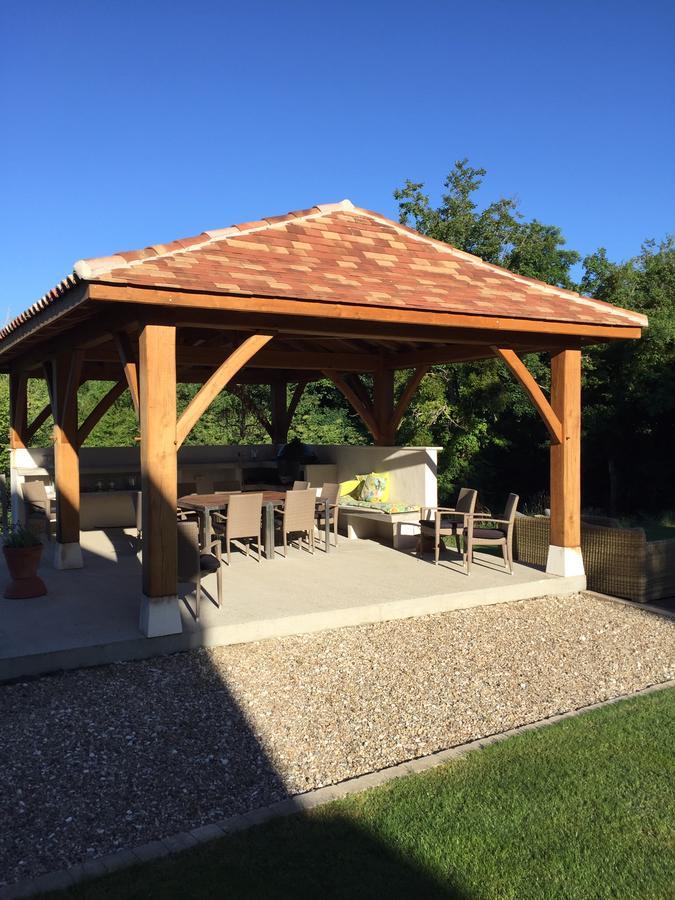 La Girarde Bed & Breakfast Saint-Quentin-de-Caplong Eksteriør bilde